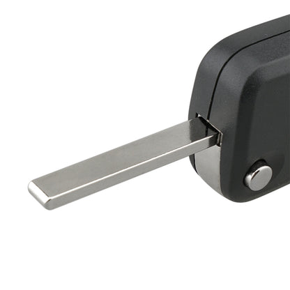 For Opel Car Foldable Blade Key Case with Screw Hole, Style:3-button HU43 Milling Embryo - Remote Car Key by PMC Jewellery | Online Shopping South Africa | PMC Jewellery | Buy Now Pay Later Mobicred