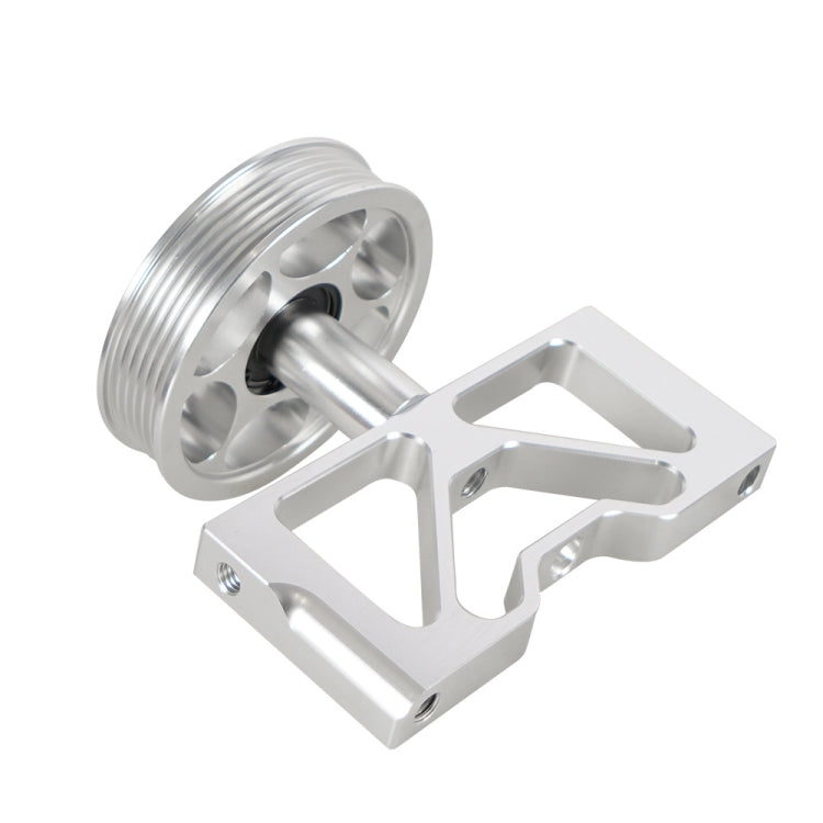 Car Modification Air Pump Idle Bracket with Pulley for Ford Mustang 5.0 1979-1995(Silver) - Engine Fittings by PMC TechLife | Online Shopping South Africa | PMC TechLife | Buy Now Pay Later Mobicred