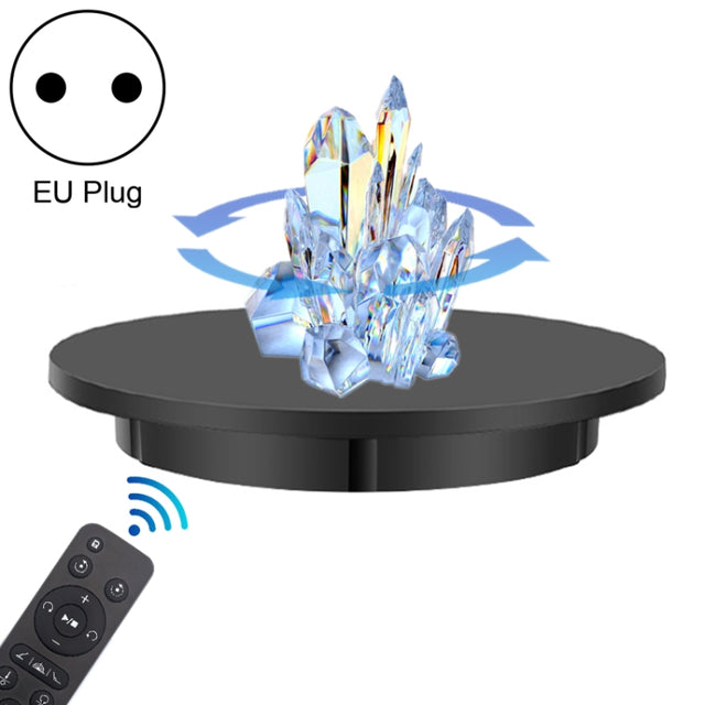 42cm Charging Rotating Display Stand Video Shooting Turntable, Load: 100kg, Power Plug:EU Plug(Black)