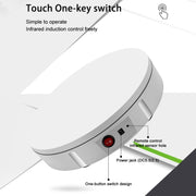 42cm Charging Rotating Display Stand Video Shooting Turntable, Load: 100kg, Power Plug:UK Plug(White)