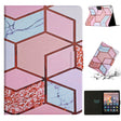 For Amazon Kindle HD 8 2018 / 2017 / 2016 Marble Pattern Smart Leather Tablet Case(Splicing Marble) - Amazon by PMC TechLife | Online Shopping South Africa | PMC TechLife | Buy Now Pay Later Mobicred