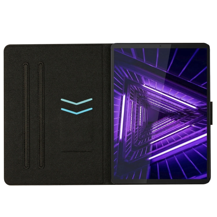 For Lenovo Tab M10 3rd Gen Marble Pattern Smart Leather Tablet Case(Splicing Marble)