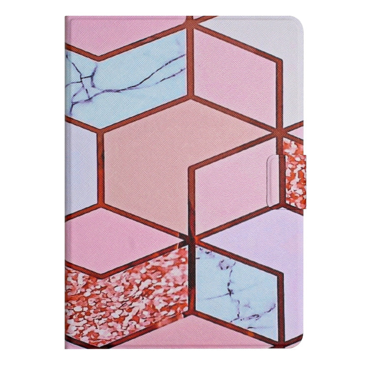 For Lenovo Tab P11 Marble Pattern Smart Leather Tablet Case(Splicing Marble)