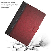 For Lenovo Tab M10 X605F X505 Stitching Solid Color Smart Leather Tablet Case(Red)