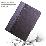 For Lenovo Tab P11 Stitching Solid Color Smart Leather Tablet Case(Grey)
