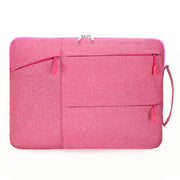 C310 Portable Casual Laptop Handbag, Size:15.4-16 inch(Pink)
