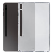 For Samsung Galaxy Tab S9+ / S8+ / S7+ TPU Tablet Case (Frosted Clear)