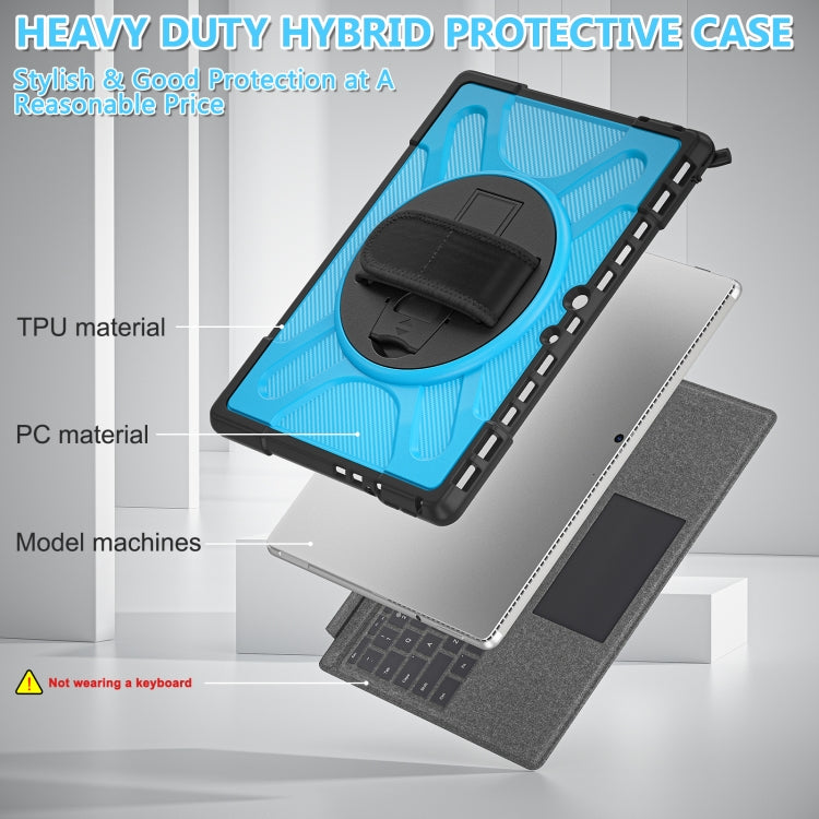 For MicroSoft Surface Pro 8 TPU + PC Tablet Case(Blue) - Others by PMC TechLife | Online Shopping South Africa | PMC TechLife | Buy Now Pay Later Mobicred