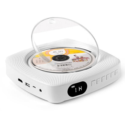 Kecag KC-609 Wall Mounted Home DVD Player Bluetooth CD Player, Specification:CD Version+ Not Connected to TV+ Plug-In Version(White) - free shipping - PMC Jewellery - Order now!