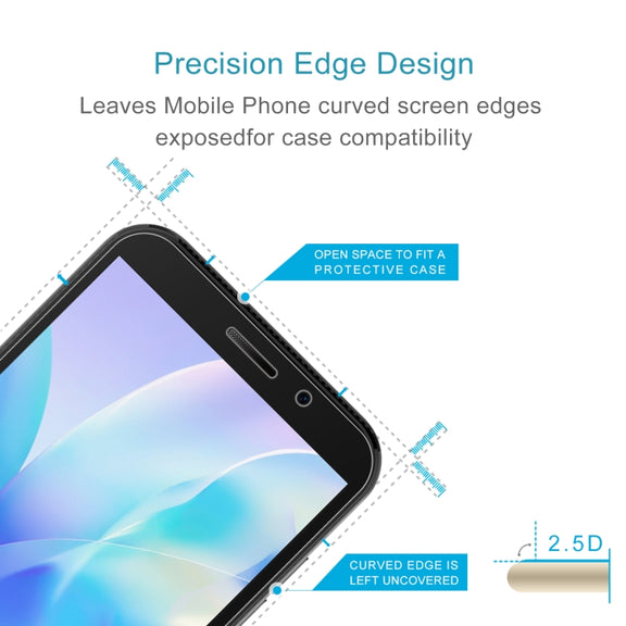 10 PCS 0.26mm 9H 2.5D Tempered Glass Film For Doogee X97 Pro