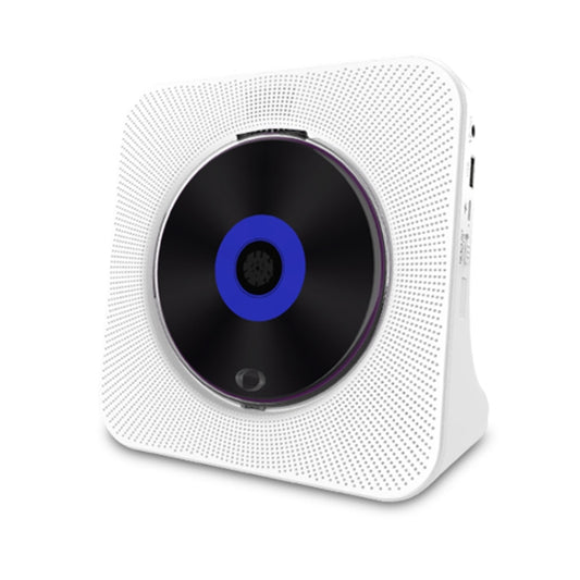 Kecag KC-806 2A Retro Bluetooth Music Disc Album CD Player, Specification:Rechargeable Version(White) - free shipping - PMC Jewellery - Order now!