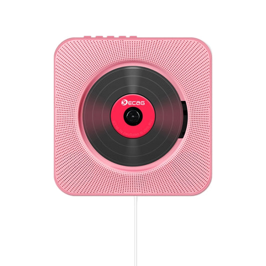 Kecag KC-808 6W Wall Mounted Bluetooth CD Player(Pink) - free shipping - PMC Jewellery - Order now!