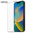 For iPhone 14 Plus / 13 Pro Max 10pcs DUX DUCIS 0.33mm 9H Medium Alumina Tempered Glass Film(Black) - iPhone 14 Plus Tempered Glass by DUX DUCIS | Online Shopping South Africa | PMC TechLife | Buy Now Pay Later Mobicred