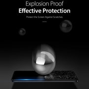 10 PCS For Motorola Moto G42 / G62 DUX DUCIS 0.33mm 9H Medium Alumina Tempered Glass Film(Black)