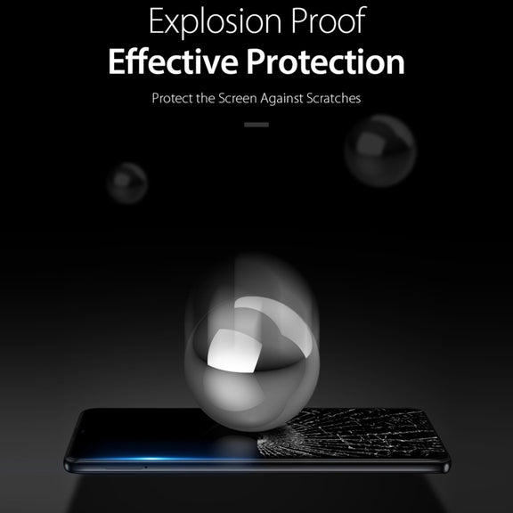 10 PCS For Motorola Moto G42 / G62 DUX DUCIS 0.33mm 9H Medium Alumina Tempered Glass Film(Black)