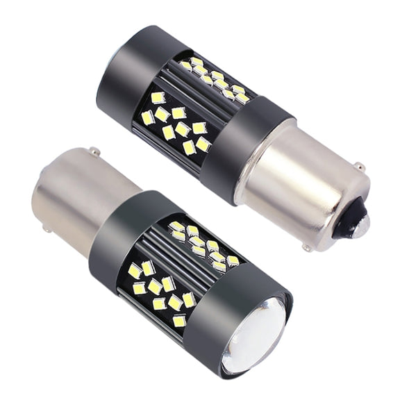 1 Pair 1156 12V 7W Continuous Car LED Fog Light(White Light)