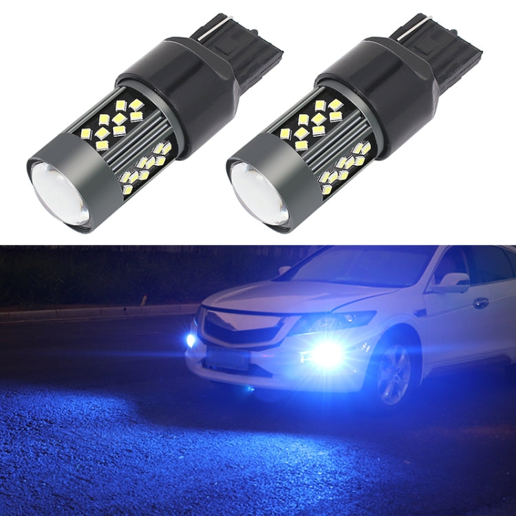 1 Pair 7440 12V 7W Continuous Car LED Fog Light(Ice Blue Light) - Fog / Driving Lights by PMC TechLife | Online Shopping South Africa | PMC TechLife | Buy Now Pay Later Mobicred