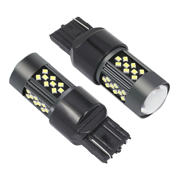 1 Pair 7440 12V 7W Continuous Car LED Fog Light(Orange Light)