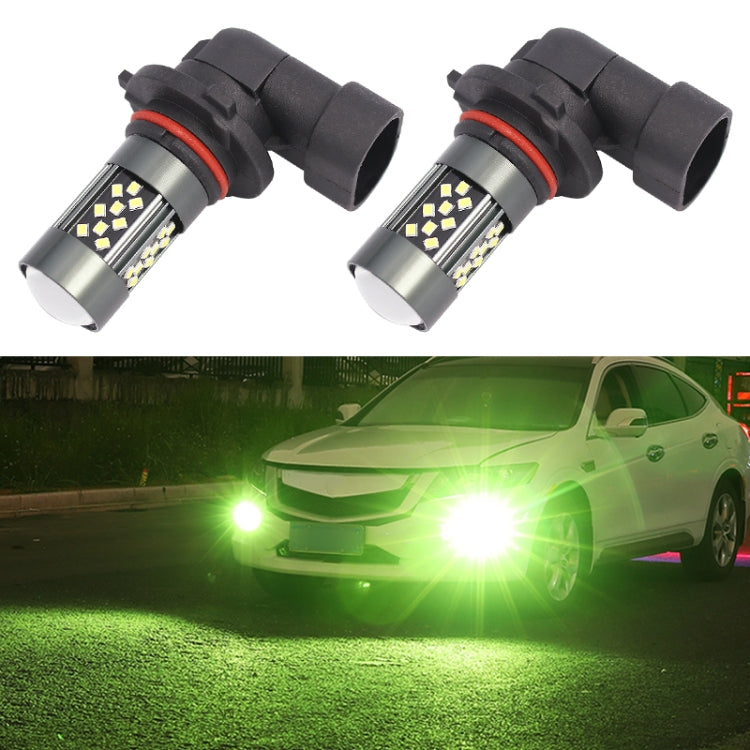 1 Pair 9005 12V 7W Continuous Car LED Fog Light(Lime Light) - Fog / Driving Lights by PMC TechLife | Online Shopping South Africa | PMC TechLife | Buy Now Pay Later Mobicred
