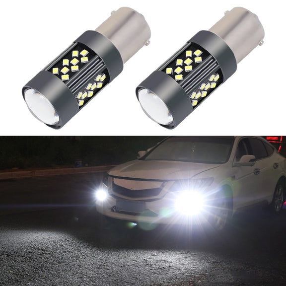 1 Pair 1156 12V 7W Strobe Car LED Fog Light(White Light)