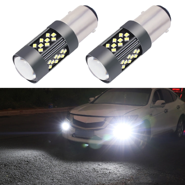 1 Pair 1157 12V 7W Strobe Car LED Fog Light(White Light) - Fog / Driving Lights by PMC TechLife | Online Shopping South Africa | PMC TechLife | Buy Now Pay Later Mobicred