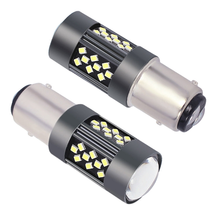 1 Pair 1157 12V 7W Strobe Car LED Fog Light(Ice Blue Light)