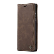 For Huawei P40 CaseMe-013 Multifunctional Horizontal Flip Leather Case with Card Slot & Holder & Wallet(Coffee)