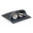 Car 52mm 2 Holes Dash Gauge Meter Pod Mount Holder, Style:Carbon Fiber - Decoration Rings by PMC TechLife | Online Shopping South Africa | PMC TechLife | Buy Now Pay Later Mobicred