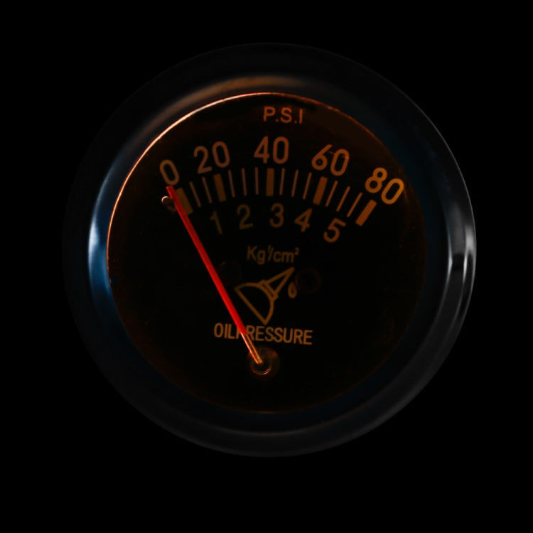 Car Modified 12V Universal 52mm Mechanical Oil Pressure Gauge - Car Modification by PMC TechLife | Online Shopping South Africa | PMC TechLife | Buy Now Pay Later Mobicred