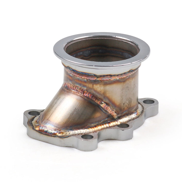 Car Modified 63mm Turbo Down Pipe V-band Adapter with Clamp Flange - Engine Fittings by PMC TechLife | Online Shopping South Africa | PMC TechLife | Buy Now Pay Later Mobicred