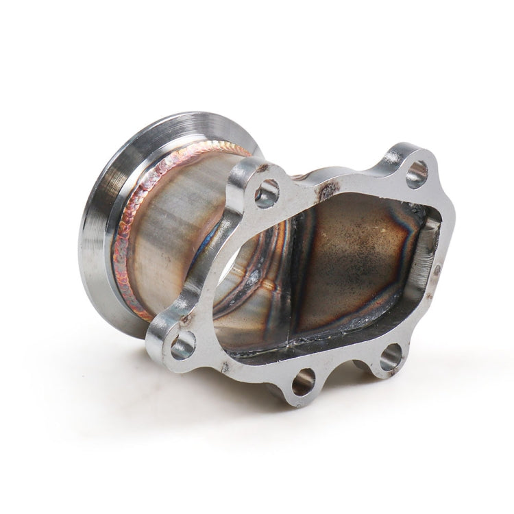 Car Modified 63mm Turbo Down Pipe V-band Adapter with Clamp Flange - Engine Fittings by PMC TechLife | Online Shopping South Africa | PMC TechLife | Buy Now Pay Later Mobicred