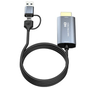 Z36 HDMI/M Male to USB-Type C/M Male HD Video Capture Card, Length: 2m