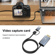 Z36 HDMI/M Male to USB-Type C/M Male HD Video Capture Card, Length: 2m
