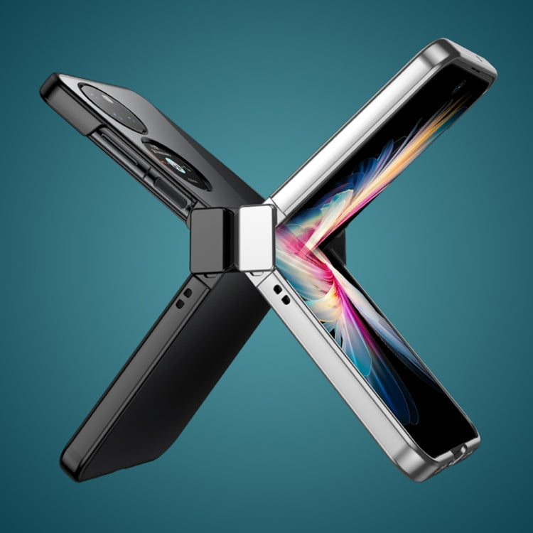 For Huawei P50 Pocket Electroplating PC Full Coverage Shockproof Phone Case(Green) - Huawei Cases by PMC TechLife | Online Shopping South Africa | PMC TechLife | Buy Now Pay Later Mobicred