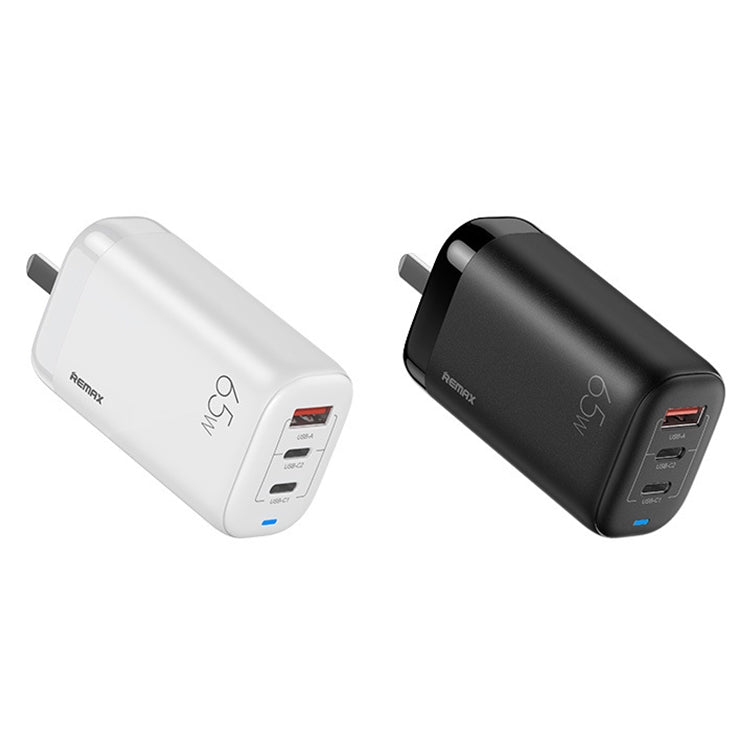 REMAX RP-U55 Territory Series 65W USB+Dual USB-C / Type-C Interface Fast Charger, Specification:CN Plug(White)