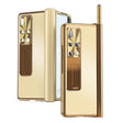 For Huawei Mate X2 Aluminum Alloy Double Hinge Shockproof Phone Protective Case(Champagne Gold) - Huawei Cases by PMC TechLife | Online Shopping South Africa | PMC TechLife | Buy Now Pay Later Mobicred
