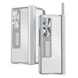 For Huawei Mate X2 Aluminum Alloy Double Hinge Shockproof Phone Protective Case(Silver) - Huawei Cases by PMC TechLife | Online Shopping South Africa | PMC TechLife | Buy Now Pay Later Mobicred