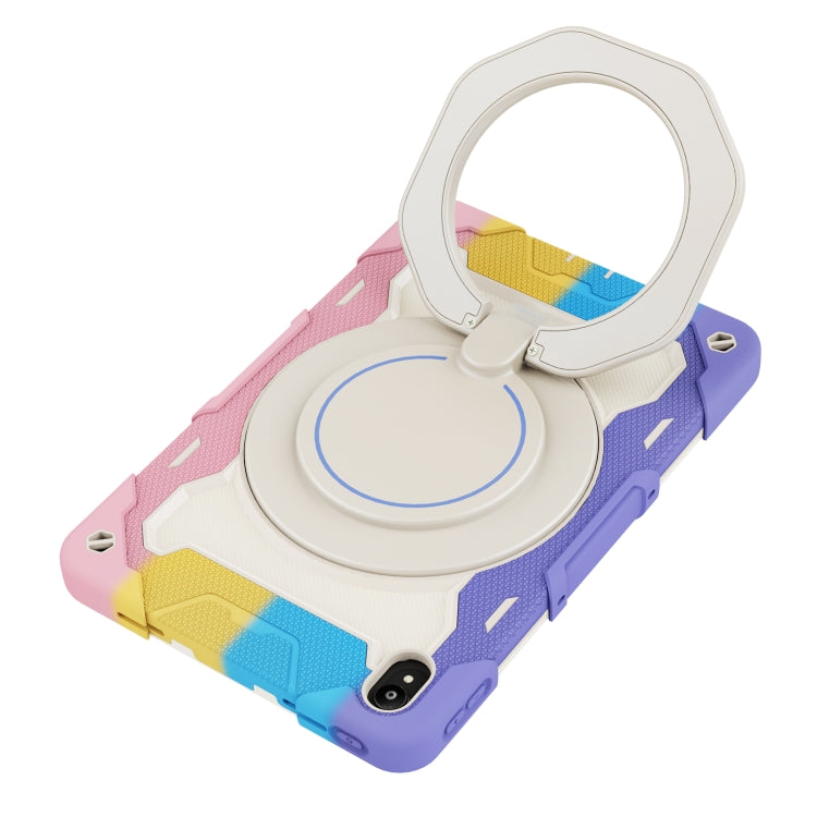 For Lenovo Tad P11 Armor Contrast Color Silicone + PC Tablet Case(Colorful Pink) - free shipping - PMC TechLife - Order now!