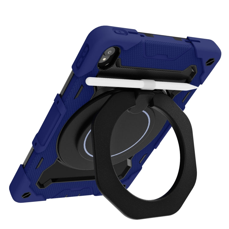 For Lenovo Tad P11 Armor Contrast Color Silicone + PC Tablet Case(Navy Blue) - Lenovo by PMC TechLife | Online Shopping South Africa | PMC TechLife | Buy Now Pay Later Mobicred