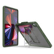 Mutural Transparent Holder Tablet Case For iPad 10.2 2021 / 2020 / 2019 / 10.5(Army Green) - free shipping - PMc TechLife - Order now!