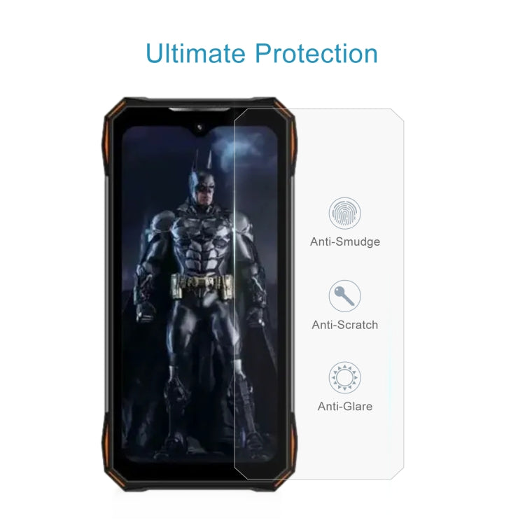 50 PCS 0.26mm 9H 2.5D Tempered Glass Film For Doogee S89 Pro