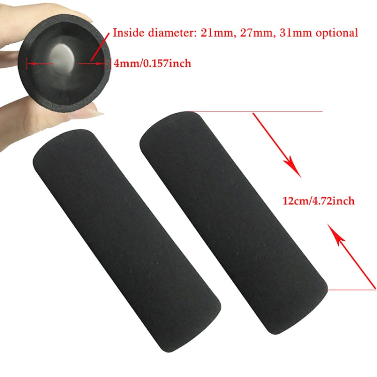 1 Pair Motorcycle Non-slip Sweat-absorbing Waterproof Sponge Handle Cover, Inside Diameter:31mm - Grips by PMC TechLife | Online Shopping South Africa | PMC TechLife