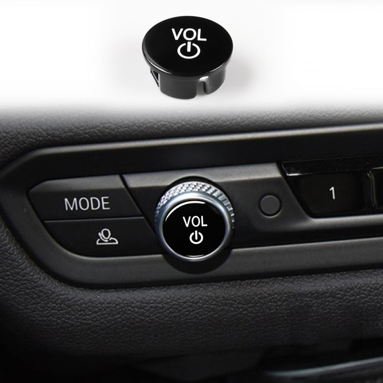 Car Audio Volume Button for BMW X7 G07 2019+, Left and Right Drive(Black) - Car Interior Mouldings by PMC TechLife | Online Shopping South Africa | PMC TechLife | Buy Now Pay Later Mobicred