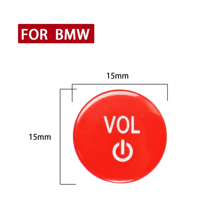 Car Audio Volume Button for BMW X7 G07 2019+, Left and Right Drive(Red) - free shipping - PMC TechLife - Order now!