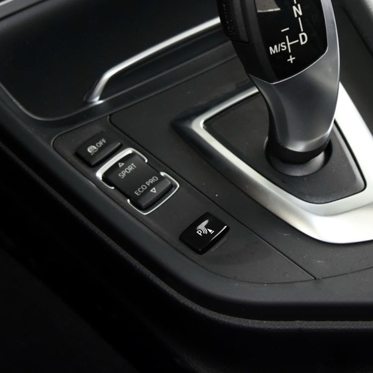 Car Gear Electric Eye Button for BMW 1 Series F20 2012-2018,Left and Right Drive(Black)