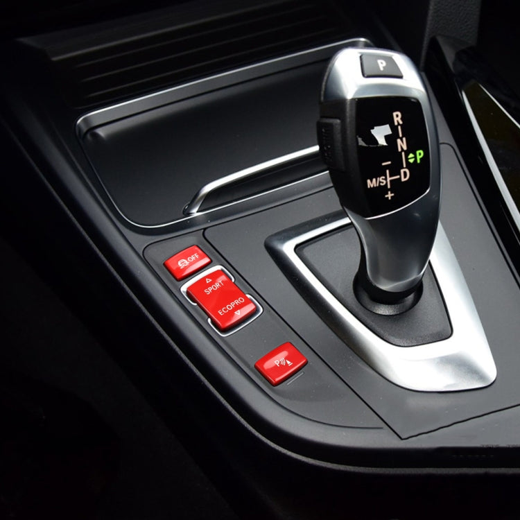 Car Gear Button Set for BMW 1 Series F20 2012-2018,Left and Right Drive(Red) - Car Interior Mouldings by PMC TechLife | Online Shopping South Africa | PMC TechLife | Buy Now Pay Later Mobicred