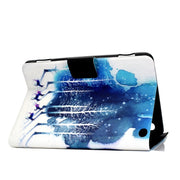 For Amazon Kindle Fire 7 2022 Electric Horizontal Flat Painted Leather Tablet Case(Purple Fawn)