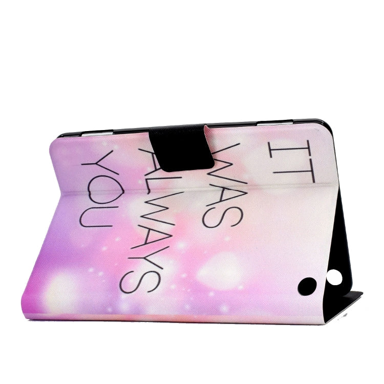 For Amazon Kindle Fire 7 2022 Electric Horizontal Flat Painted Leather Tablet Case(Foundation English) - Amazon by PMC TechLife | Online Shopping South Africa | PMC TechLife | Buy Now Pay Later Mobicred