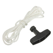 Lawn Mower Chainsaw Trimmer Universal Recoil Pull Start Handle with Rope Cord, Rope Length:5m