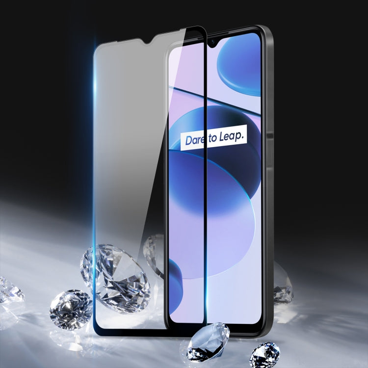 10 PCS For Realme C35 DUX DUCIS 0.33mm 9H Medium Alumina Tempered Glass Film - free shipping - PMC Jewellery - Order now!